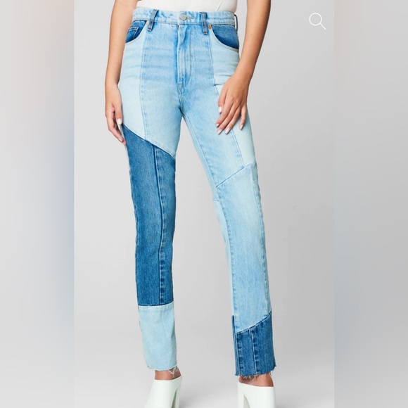 NWT Blank NYC The Lexington in Fare Warning Jeans Size 32 - Picture 3 of 10